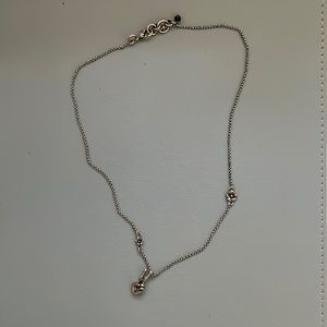 Lucky Brand Peace Sign Necklace